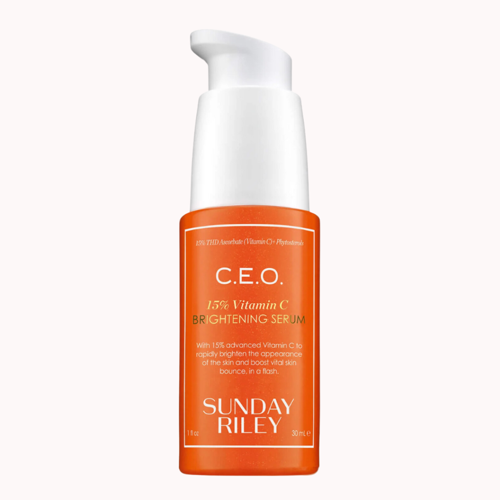 SUNDAY RILEY C.E.O. 15% VITAMIN C BRIGHTENING SERUM. vitamin c skin benefits