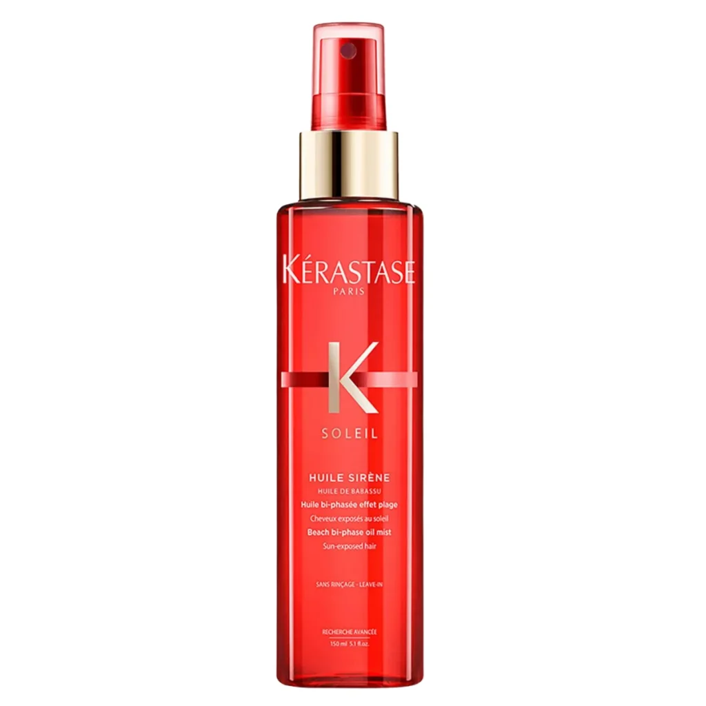 Kérastase Soleil Huile Sirène Hair Oil. Best UV Hair Products For Sun Protection