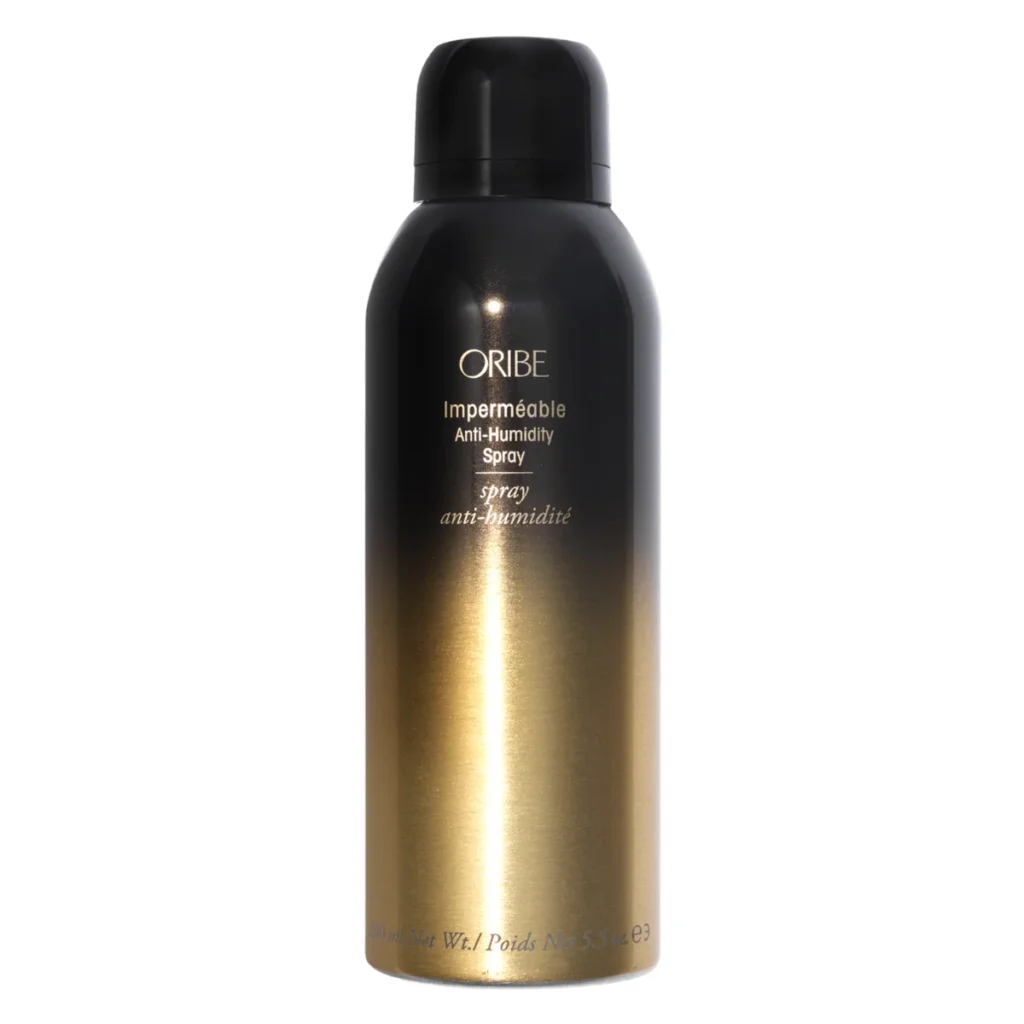 Oribe Impermeable Anti-Humidity Spray. Best UV Hair Products For Sun Protection