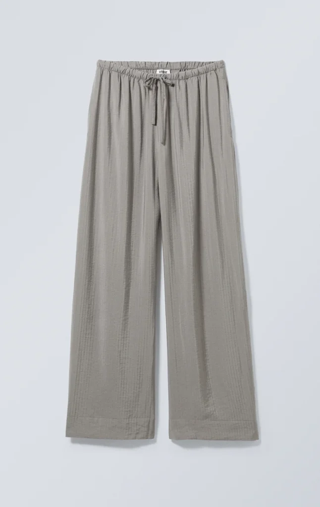 Grey structured trousers. Autumn High Street Finds