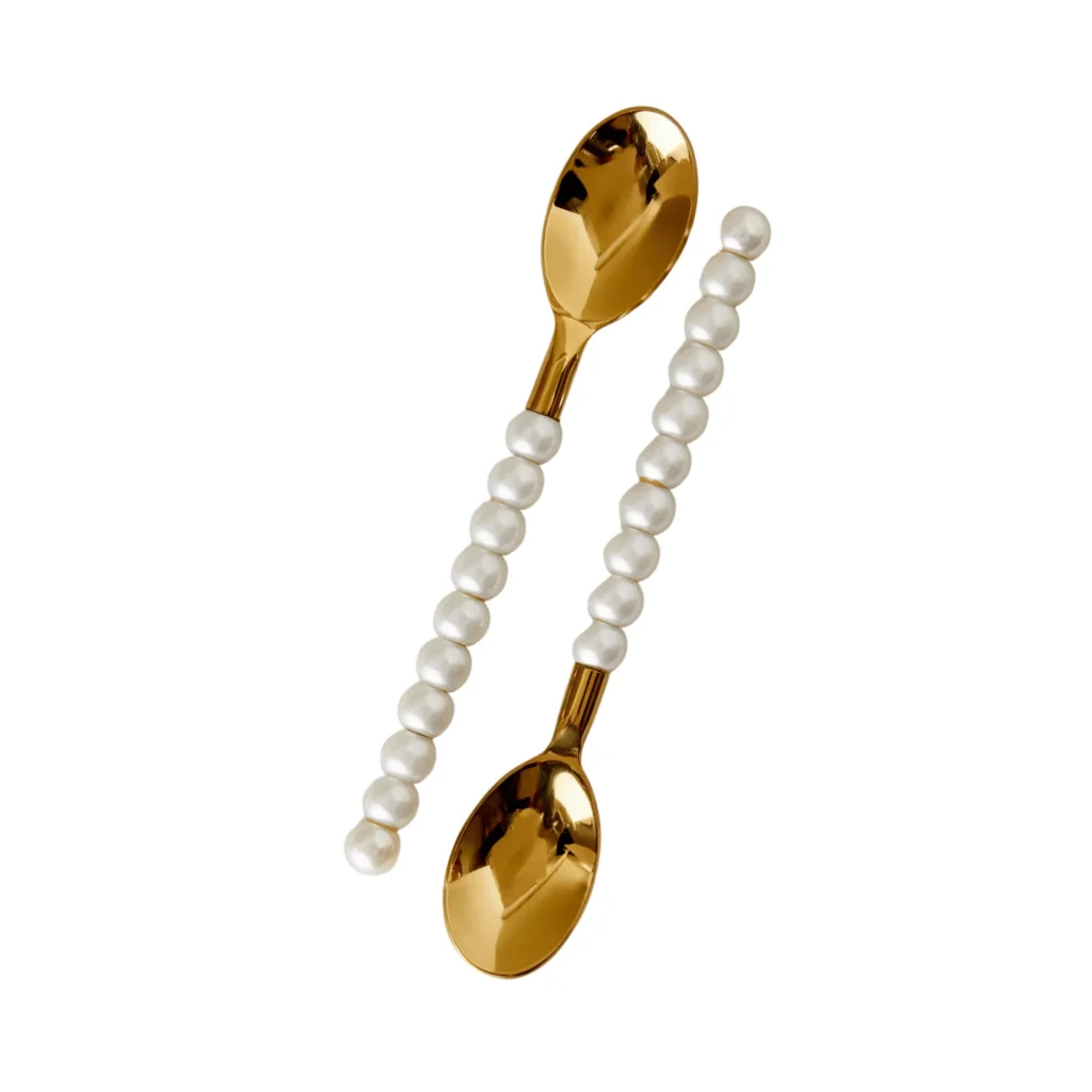 pearl-inspired spoons