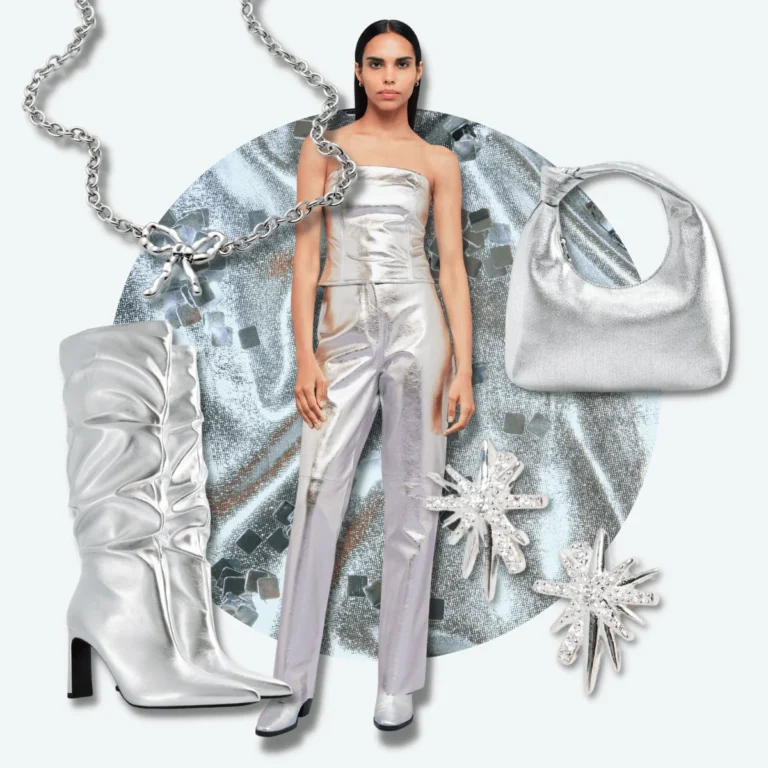 How To Wear Silver fashion This Winter Beyond