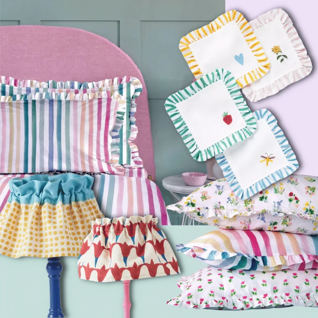 Add A Touch Of Summer Charm To Your Home With Gorgeous Ruffles