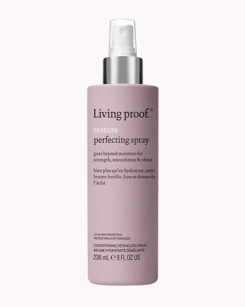 Living Proof Restore Perfecting Spray. heat protectant products