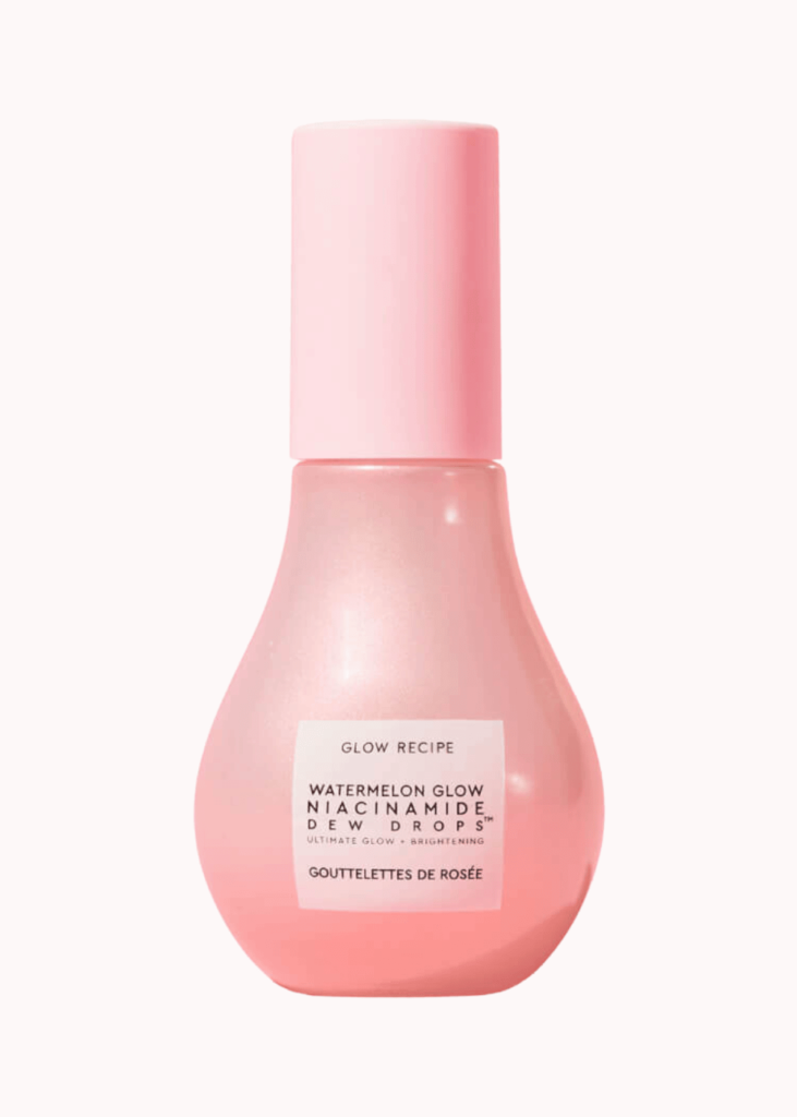 Glow Recipe Watermelon Glow Niacinamide Dew Drops. Niacinamide for hyperpigmentation