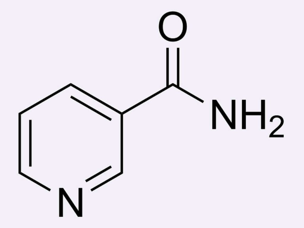 chemical structure of niacinamide