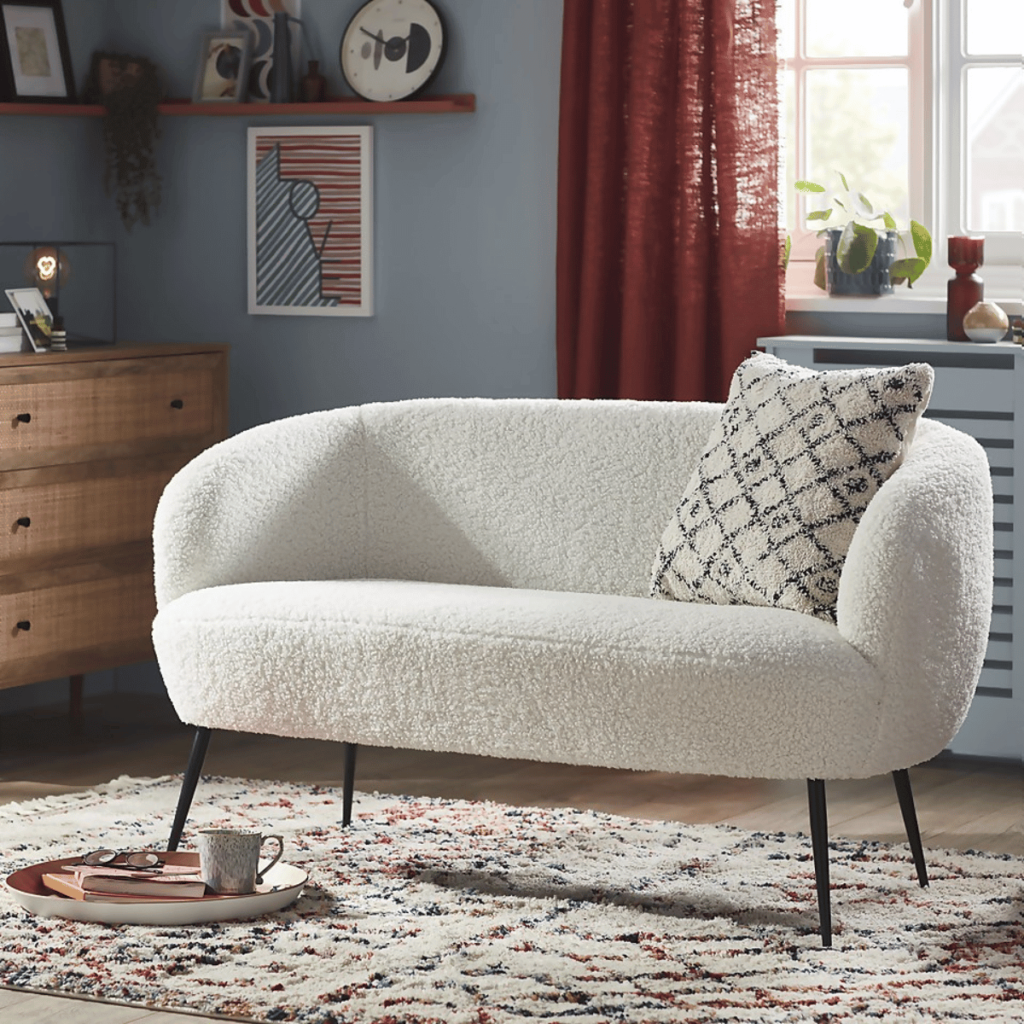 Tori Boucle Tub Sofa