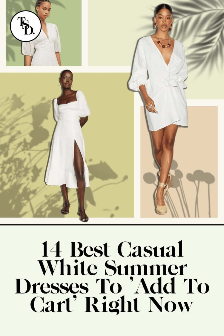 Pin for Pinterest. Best Casual White Summer Dresses