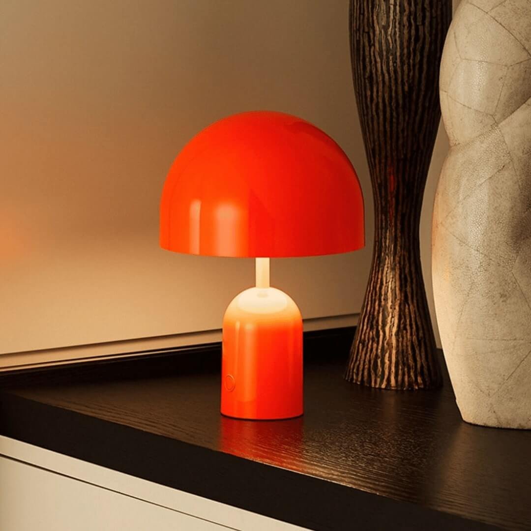 TOM DIXON Portable Bell Table Lamp from Harrods. Best Mushroom Lamps (1)