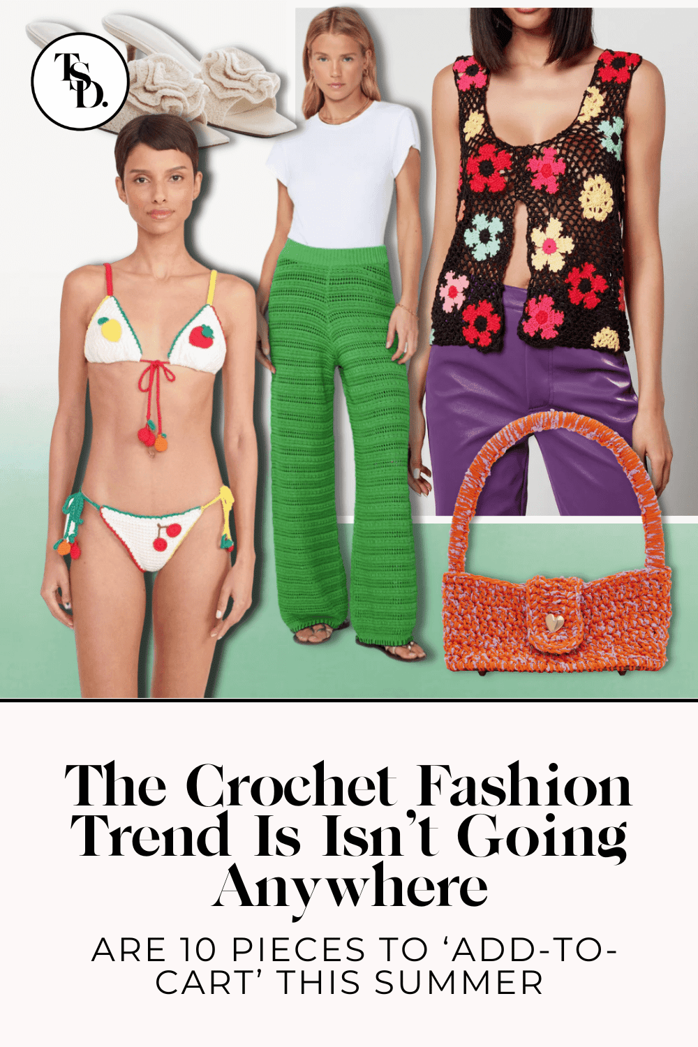 Pin for Pinterest. The Crochet Fashion Trend Isn’t Going Anywhere Here Are 10 Pieces To ‘Add-To-Cart’ This Summer