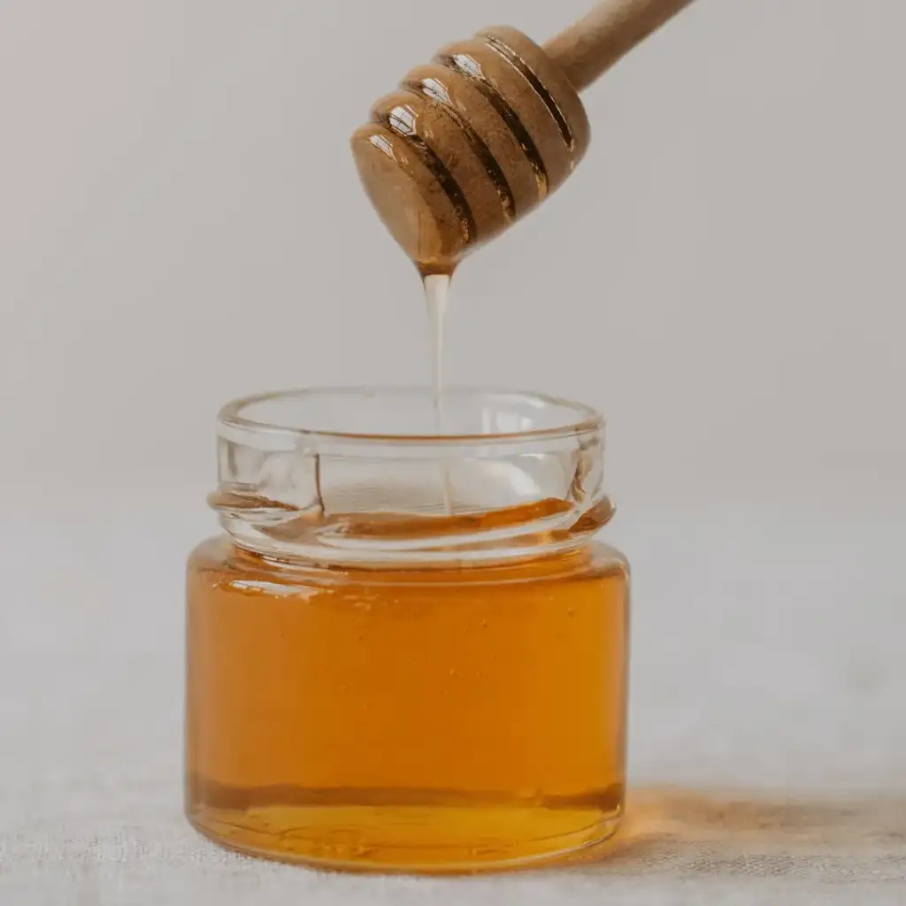 Honey in a jar