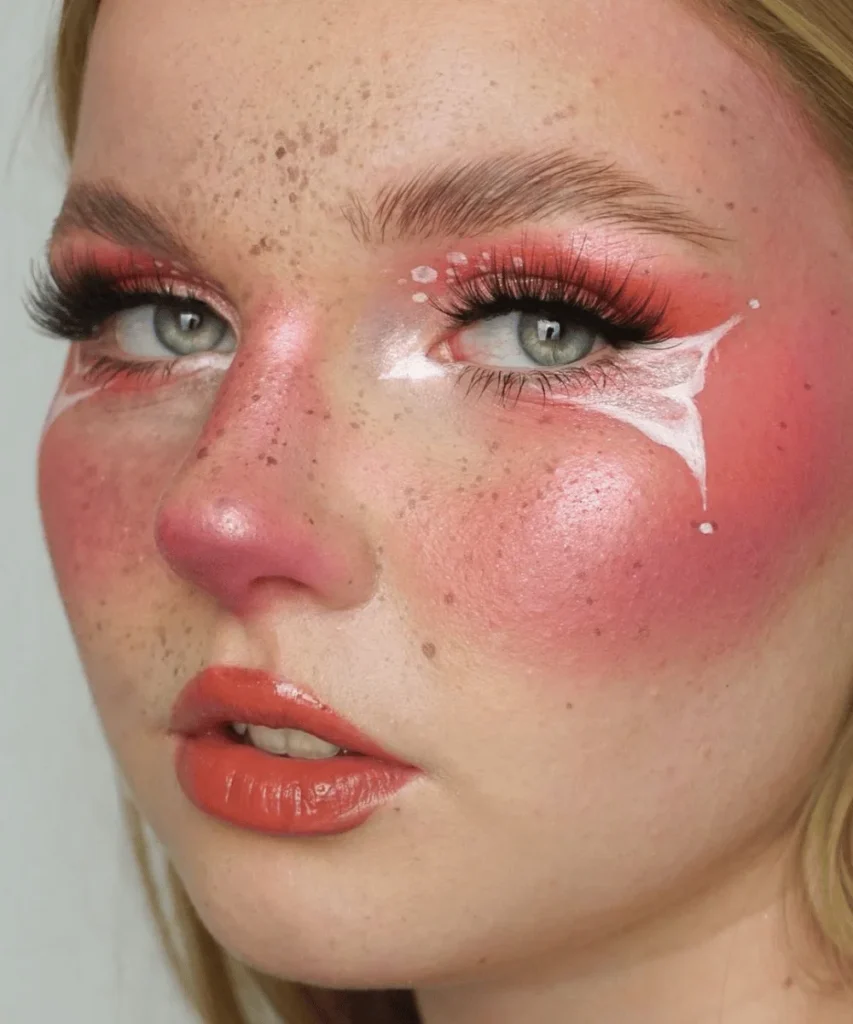 sunrise blush fairy makeup