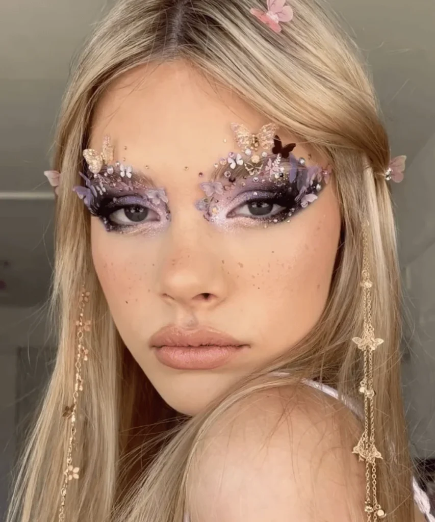 Butterfly Eden makeup