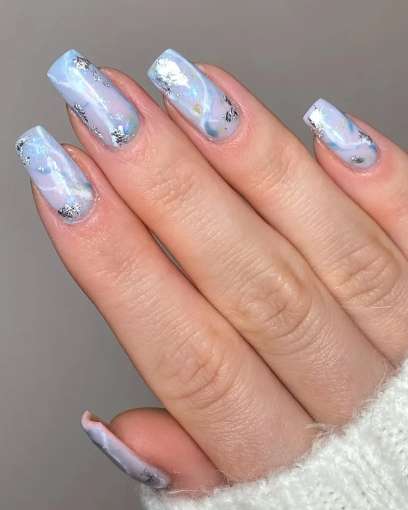 aurora mist nails