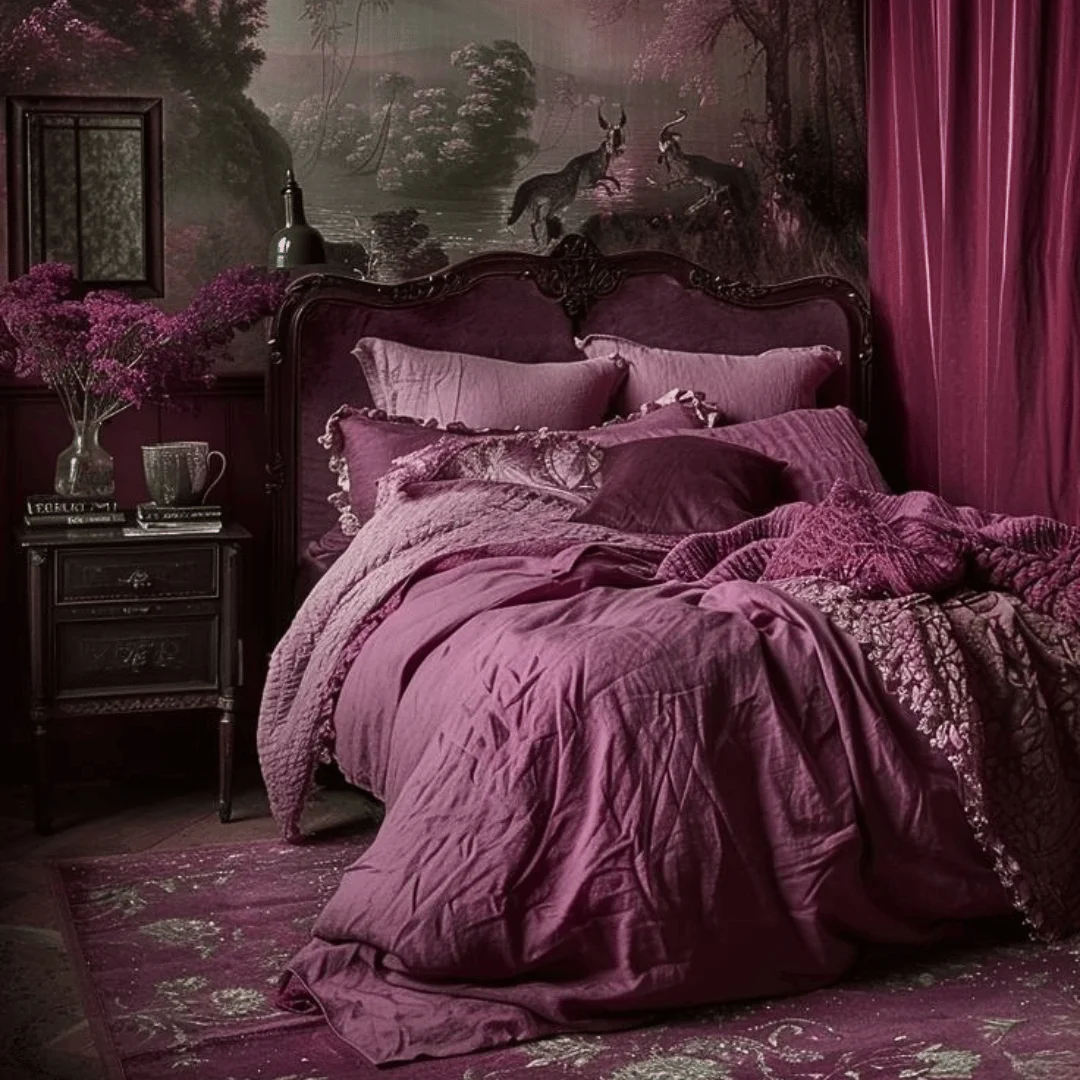 Dark romantic bedroom ideas